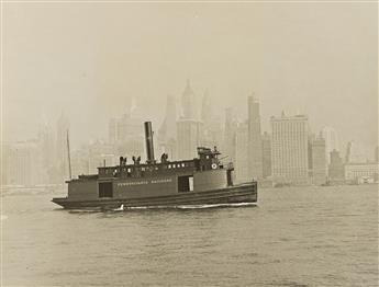 (NYC HARBOR AND THE EAST RIVER) A selection of approximately 46 ship and boat press photographs from New York City.